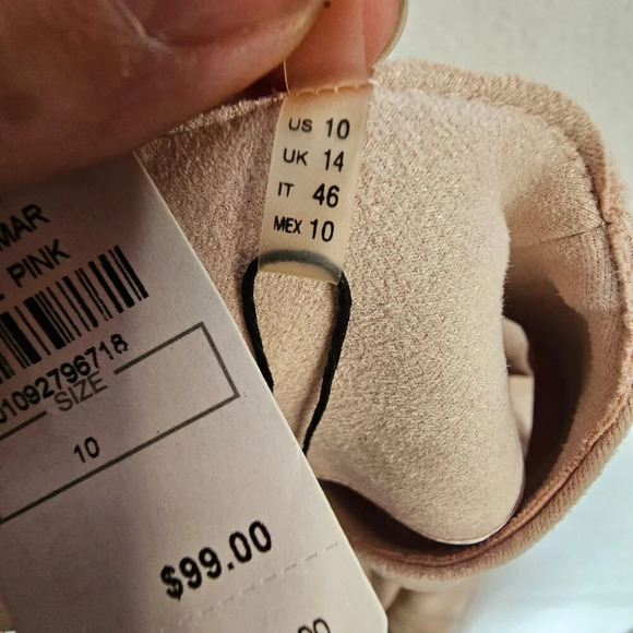 T. TAHARI  CHASSITY DRESS  SOFT PINK SIZE 10  NWT - Picture 9 of 12